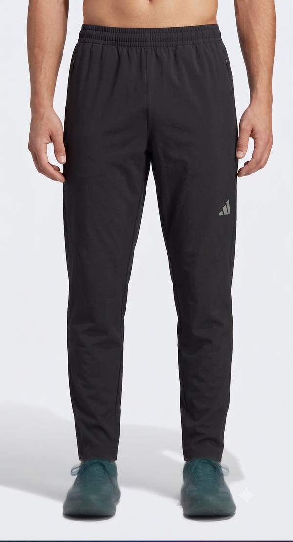 Premium Black DriFit Activewear Trouser