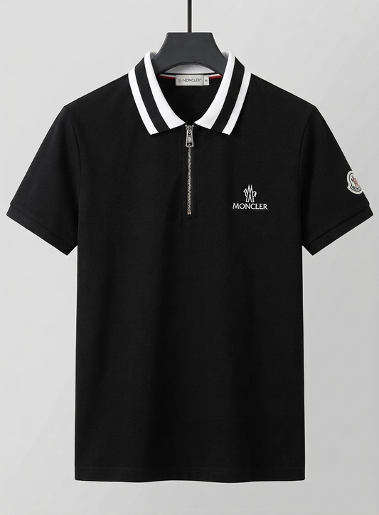 Half Zip Pk Fabric MCR (Black) — view 1