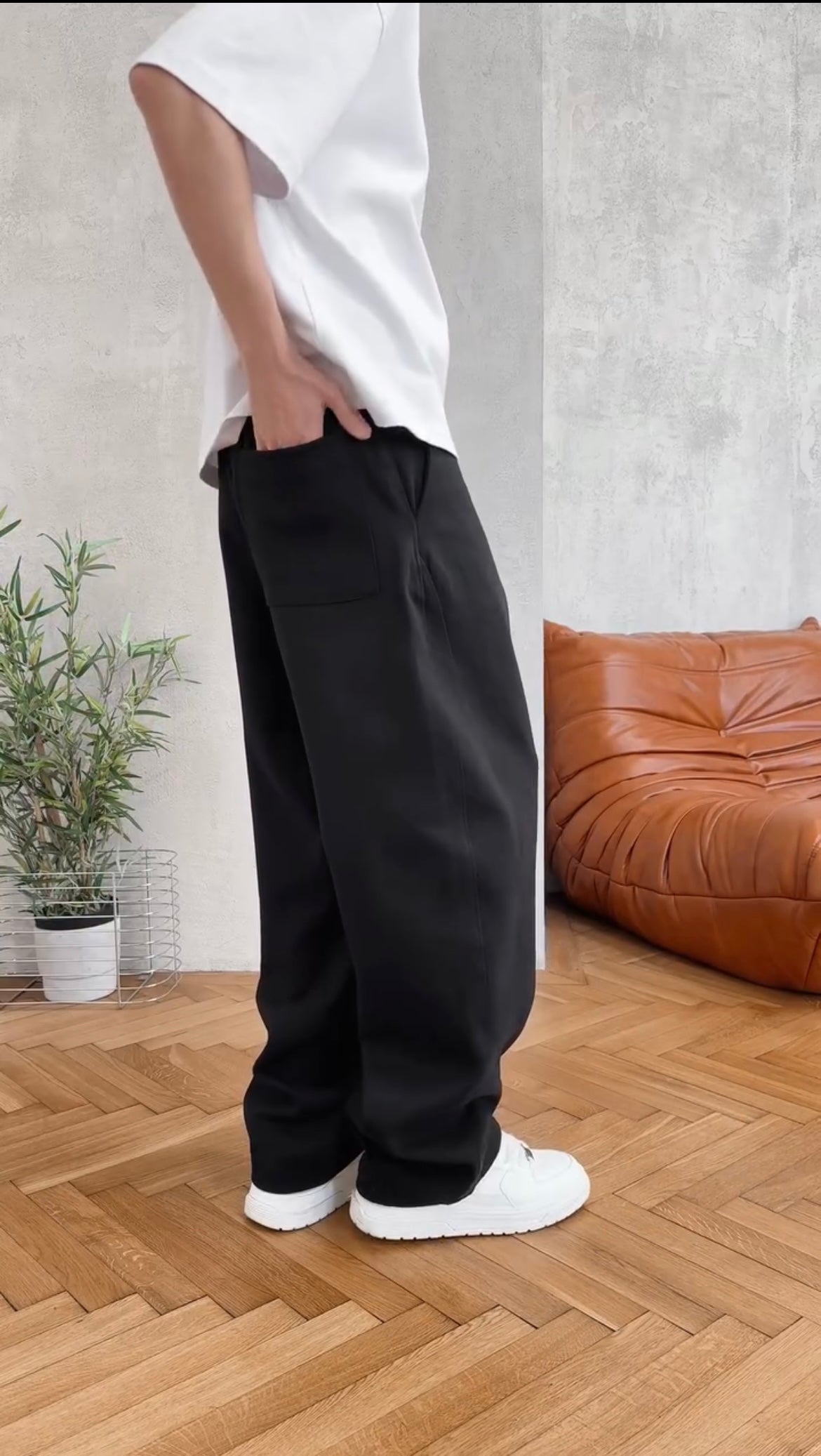 Men's Relaxed Fit Drawstring Sweatpants
