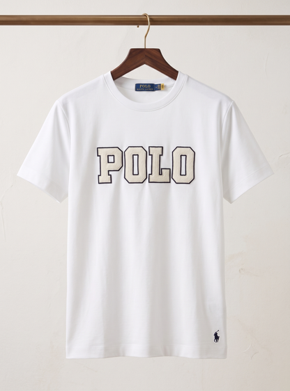 Plo cotton jercy Shirt (White)