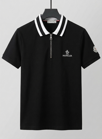 Half Zip Pk Fabric MCR (Black)