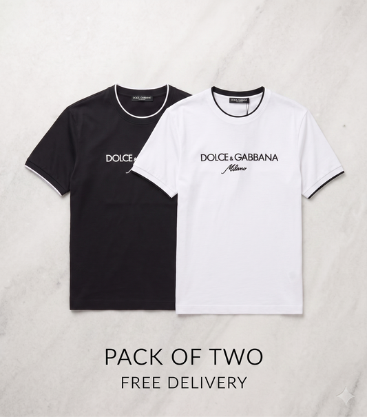 Pack OF Two Dg cotton jercy shirt