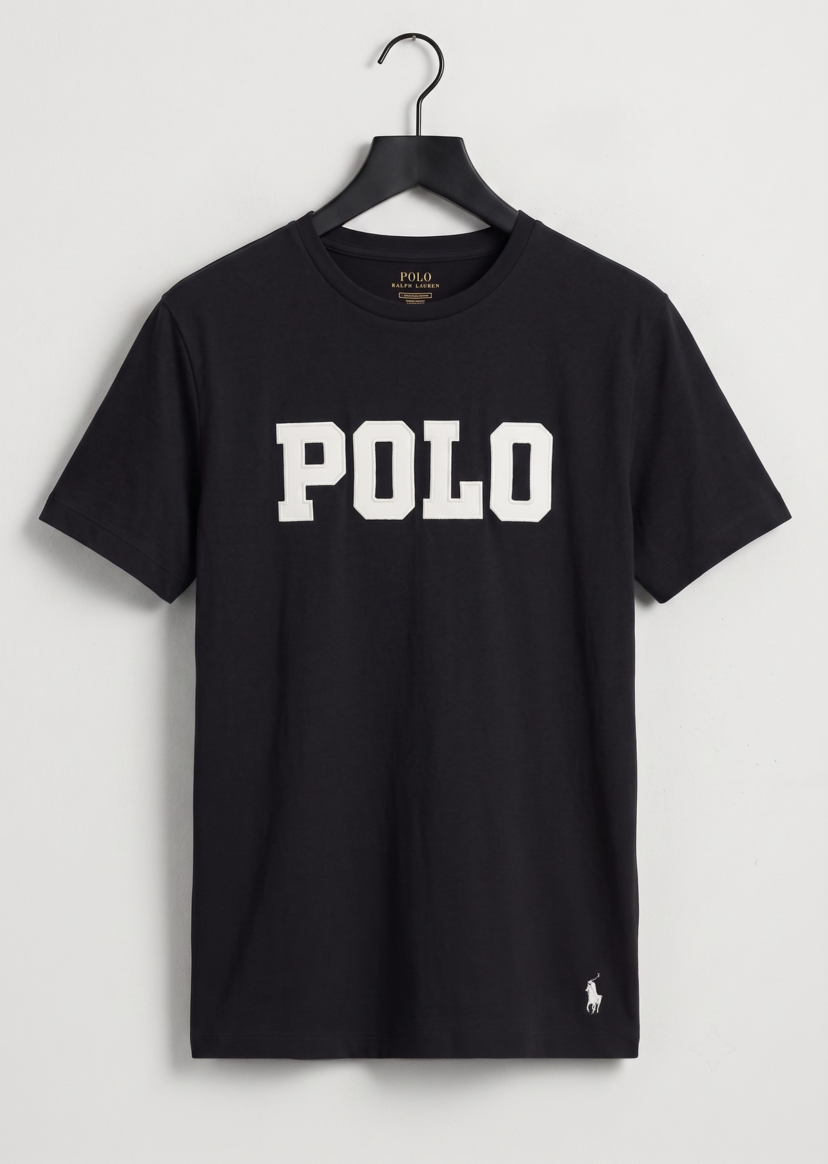 Plo Cotton Jercy Shirt ( Black)
