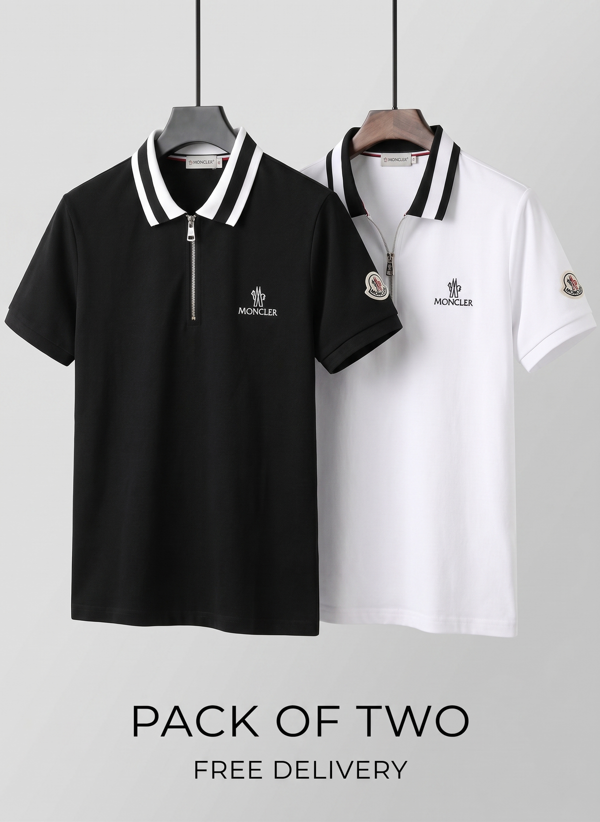 Pack Of Two Half Zip MCL