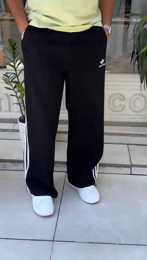 Men's Relaxed Fit Striped Track Pants