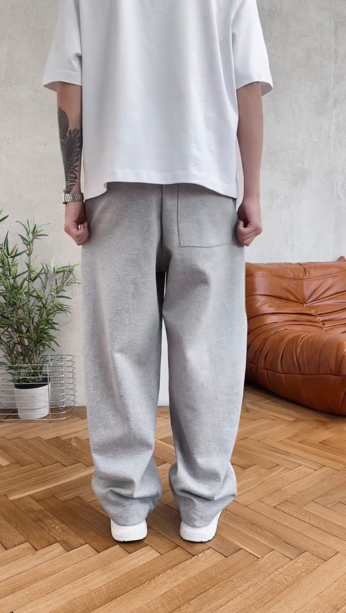 Men's Relaxed Fit Drawstring Sweatpants