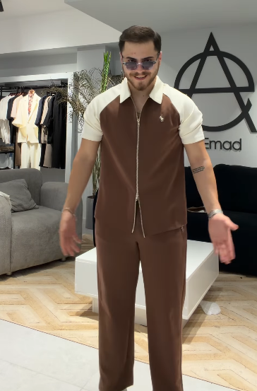 Premium Knit Summer mens 2 Piece