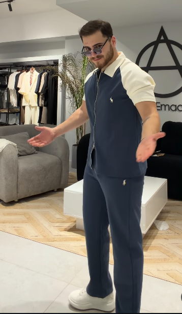 Premium Knit Summer mens 2 Piece